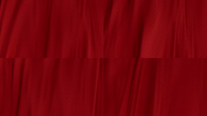 4K原版中国风大红色舞台布