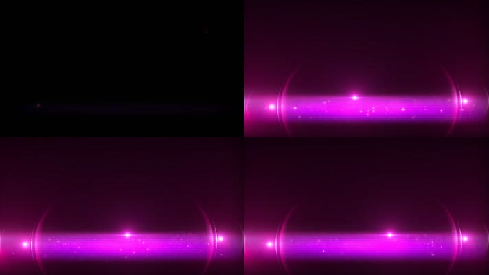 高档粒子光晕字幕条alpha通道