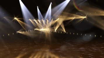 原版金色灯光舞台背景