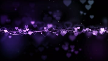 心形婚礼大屏背景（可合成）