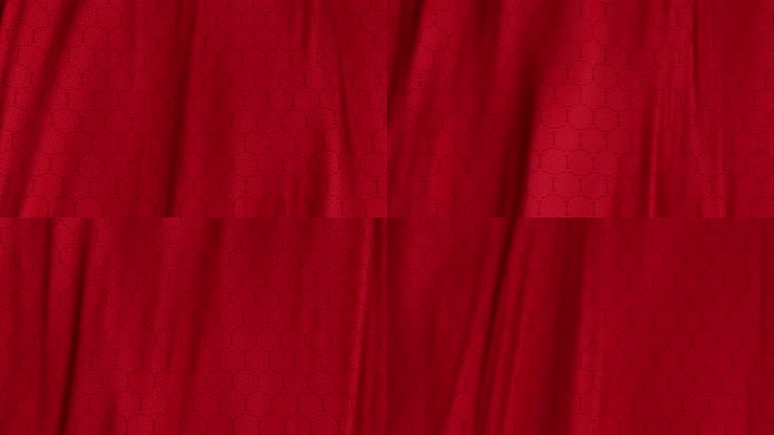 4K原版中国风大红色舞台布