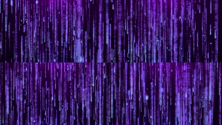 紫色粒子光斑线条2