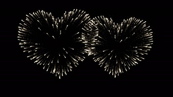 心形烟花循环叠加合成带音频 心形烟花循环叠加合成带音频