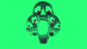 3D人物头像舞台LED背景素材