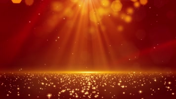 金色光线粒子舞台背景循环 金色光线粒子舞台背景循环