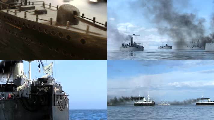 古代海上大炮船只战争-1