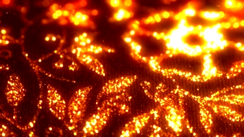 灿烂闪耀的花火图案背景循环视频素材
