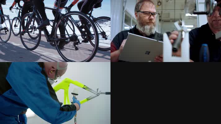 自行车企业团队研发设计宣传片