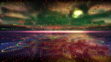 梦幻炫酷粒子晚会年会企业宣传展示合成背景