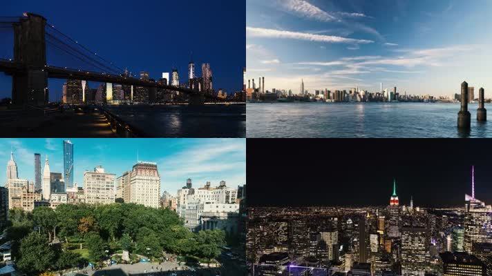 美丽繁华的纽约高清旅游宣传视频