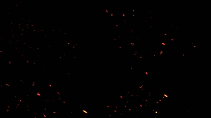 火星粒子合成特效素材