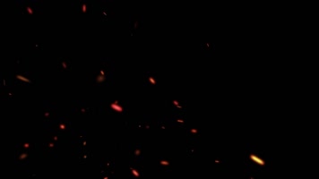 火星粒子合成特效素材