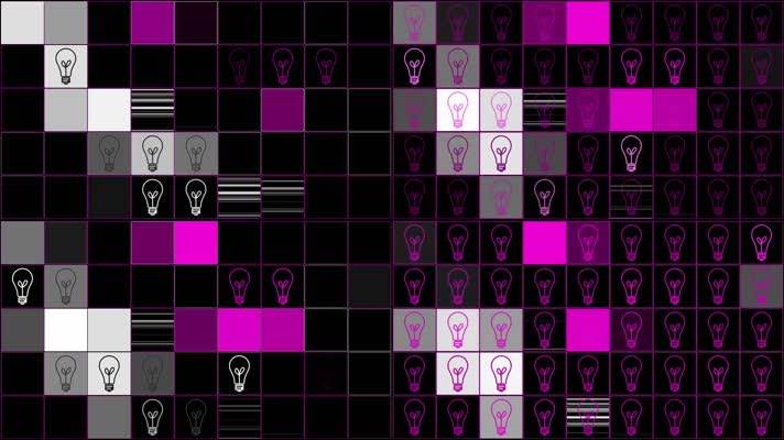 动感紫色粒子方格dj酒吧音乐背景