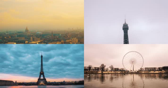 浪漫之都法国巴黎城市宣传片