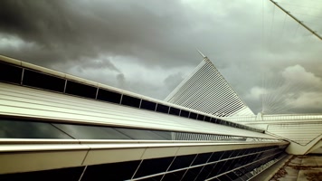 大气海上船帆展开实拍视频