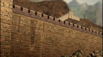 城楼城墙长城关口古代战争背景