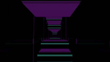 极品时尚方块vj舞台背景