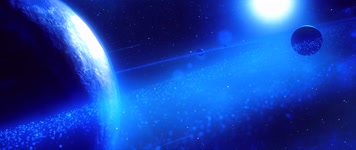 唯美大气粒子舞台LED背景素材