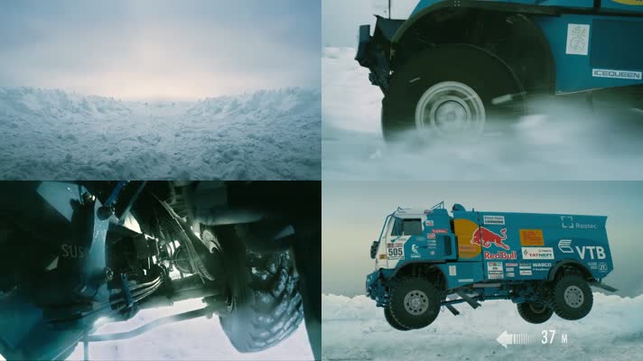 卡车冰天雪地性能测试