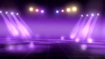 彩色闪烁跳动舞台灯光