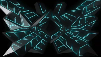 爆闪异形几何体快节奏 