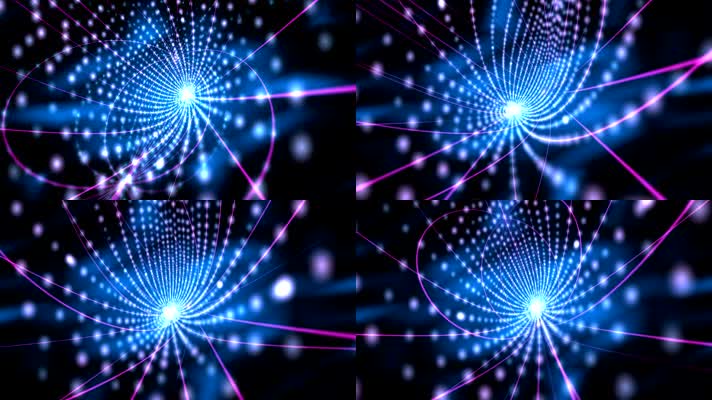 超弦光影动态背景VJ素材