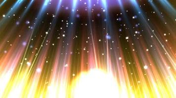 金色光线舞台LED背景视频