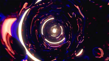 炫酷时尚复古光影噪点隧道vj气氛酒吧夜店