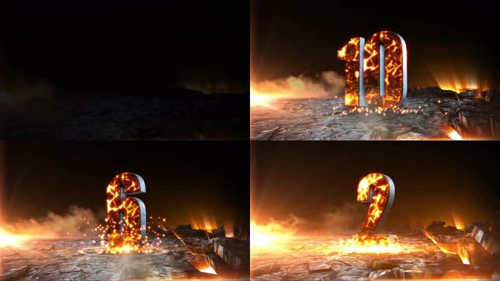 大气震撼破碎10秒倒计时