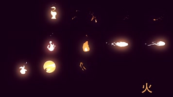 超100个flash特效元素