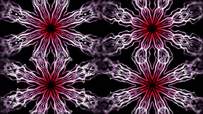 抖动扭曲VJ灯光万花筒