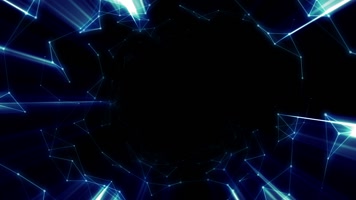 大气蓝色科技隧道循环