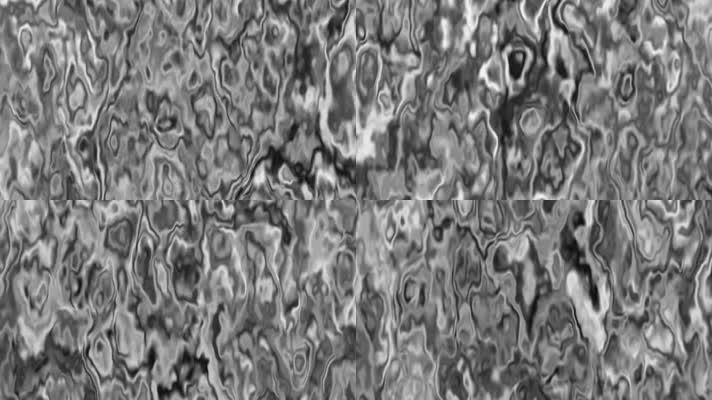 银灰颗粒抽象波纹流体变形动画
