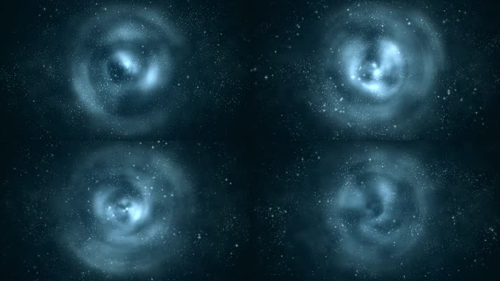 宇宙空间星云漩涡黑洞背景视频