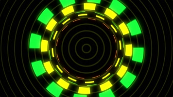 目标瞄准锁定图形旋转视频