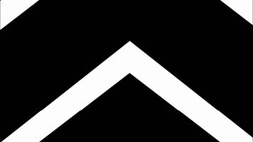 白色箭头图形动画