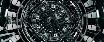 3D动画光效酒吧璀璨机械震撼led