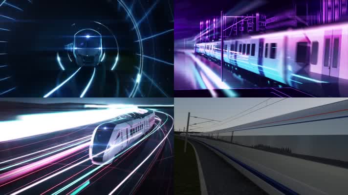 高铁动车铁路金融经济高速发展