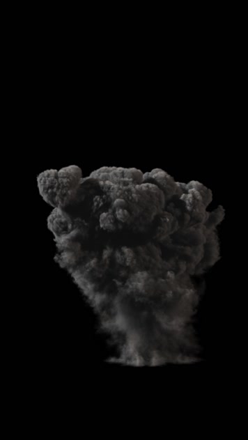 爆炸蘑菇云特效