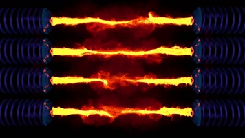 火焰喷发LED舞台背景素材