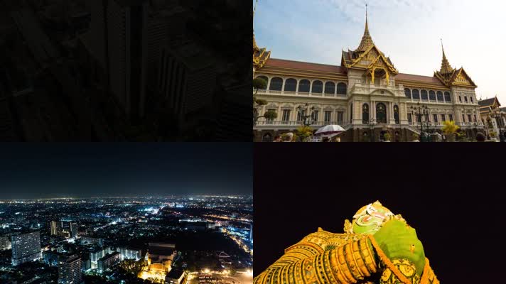 高清实拍泰国曼谷旅游观光宣传片