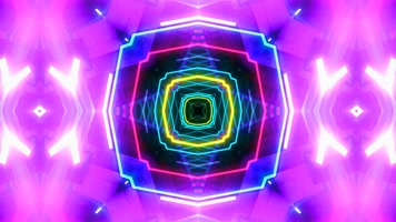 抽象万花筒高清视频背景