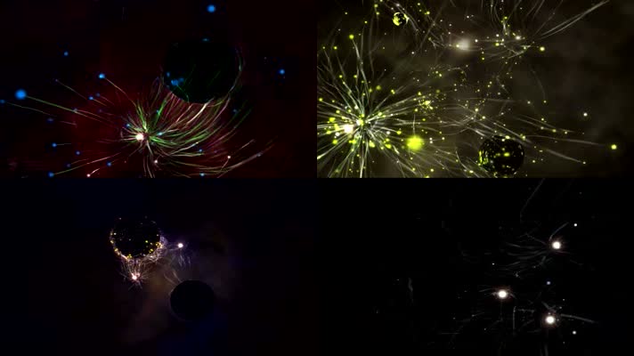 酷炫粒子DJ视频