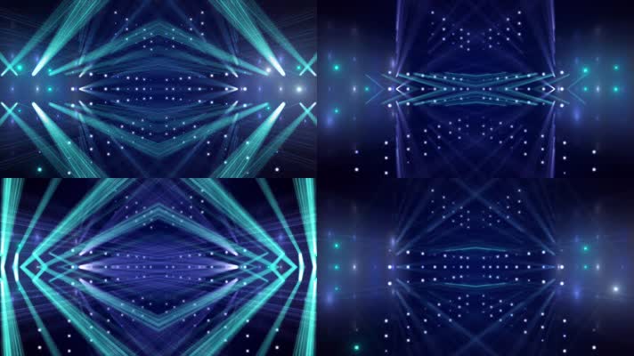 动感灯光秀舞台背景循环