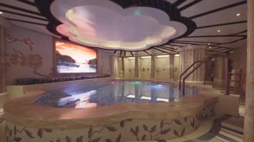 高档休闲商务会所温泉泳池酒吧娱乐