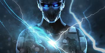 科幻闪电机器人酒吧夜店主题