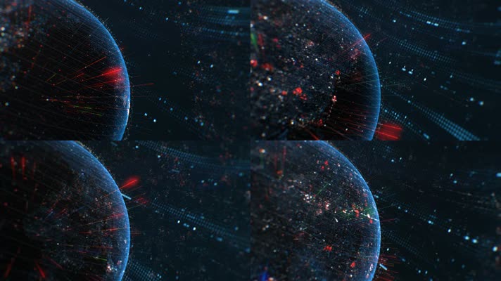 新闻地球背景01