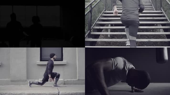 青春活力健身运动强身健体减压