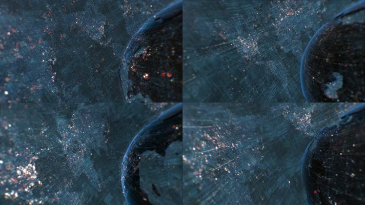 新闻地球背景06