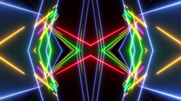 时尚激光射线闪烁背景视频